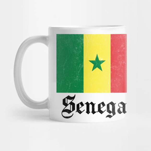 Senegal / Vintage-Style Flag Design by DankFutura